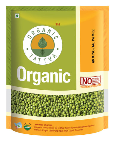 Organic
Moong
Dal
Whole